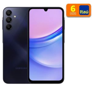 CELULAR SAMSUNG A15 256GB 6,5" BLACK