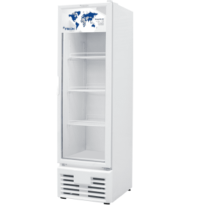 Exhibidor freezer vertical 297 litros comercial frio seco