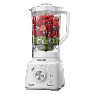 Licuadora Turbo Power Blanco-3 Velocidades-2,2L
