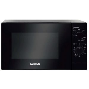 Microondas Midas 20 Lts. c/ Grill Negro