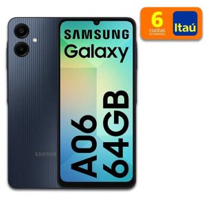 CELULAR SAMSUNG A06 4GB + 64GB BLACK