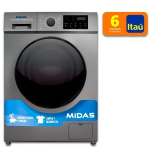 LAVASECARROPAS MIDAS 10/7KG PANAMBI SILVER